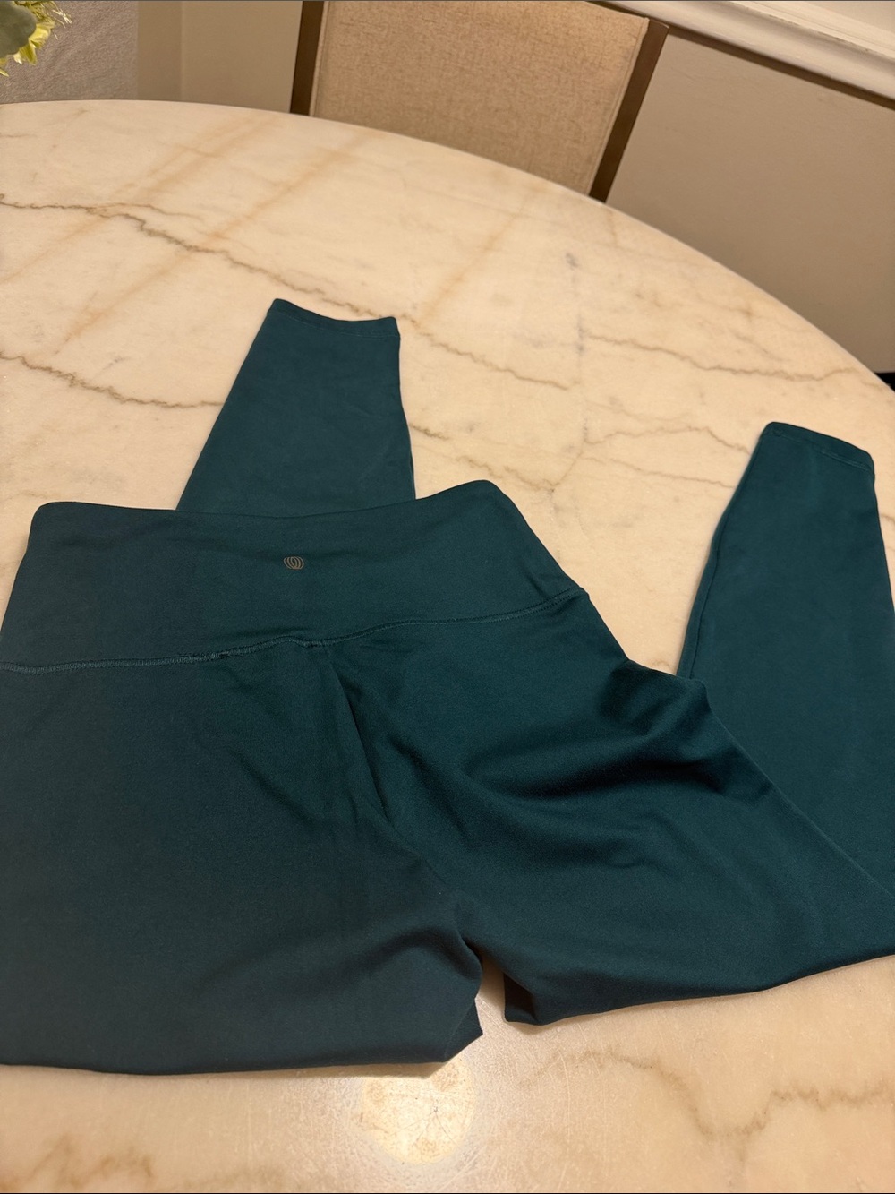 High-Waist Women's Leggings in green